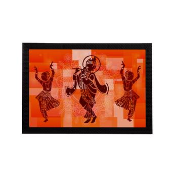 eCraftIndia Lord Krishna Satin Matt Texture UV Art Painting 1