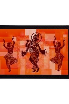 eCraftIndia Lord Krishna Satin Matt Texture UV Art Painting