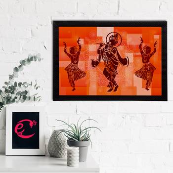 eCraftIndia Lord Krishna Satin Matt Texture UV Art Painting 2