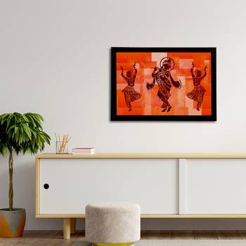 eCraftIndia Lord Krishna Satin Matt Texture UV Art Painting 3