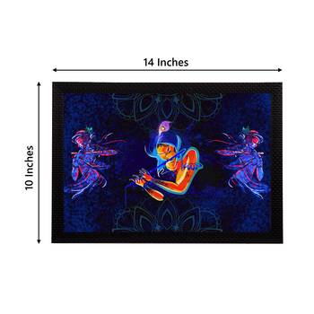 eCraftIndia Lord Krishna Satin Matt Texture UV Art Painting 4