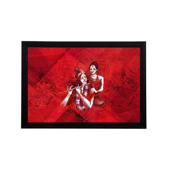 eCraftIndia Lord Krishna Satin Matt Texture UV Art Painting 1