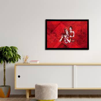 eCraftIndia Lord Krishna Satin Matt Texture UV Art Painting 3