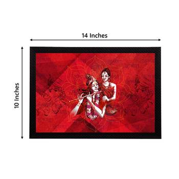 eCraftIndia Lord Krishna Satin Matt Texture UV Art Painting 4
