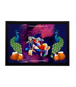 eCraftIndia Lord Krishna Satin Matt Texture UV Art Painting