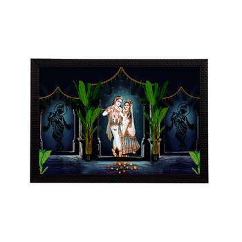 eCraftIndia Lord Krishna Satin Matt Texture UV Art Painting 1