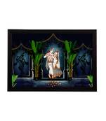 eCraftIndia Lord Krishna Satin Matt Texture UV Art Painting
