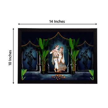 eCraftIndia Lord Krishna Satin Matt Texture UV Art Painting 4