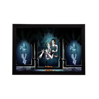 eCraftIndia Lord Krishna Satin Matt Texture UV Art Painting 1