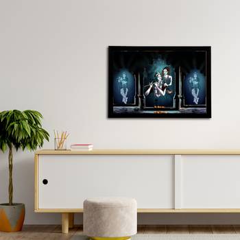 eCraftIndia Lord Krishna Satin Matt Texture UV Art Painting 3