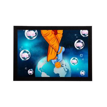 eCraftIndia Lord Krishna Satin Matt Texture UV Art Painting 1