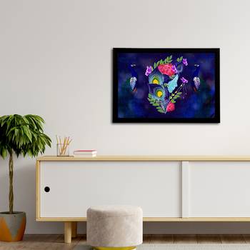 eCraftIndia Lord Krishna Satin Matt Texture UV Art Painting 3