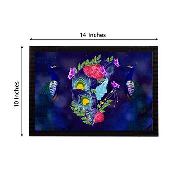 eCraftIndia Lord Krishna Satin Matt Texture UV Art Painting 4
