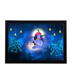 eCraftIndia Lord Krishna Satin Matt Texture UV Art Painting