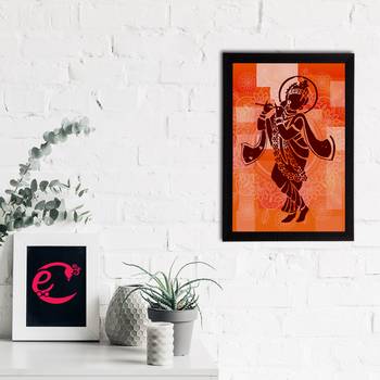 eCraftIndia Lord Krishna Satin Matt Texture UV Art Painting 2