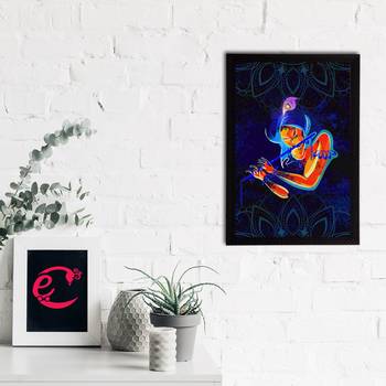 eCraftIndia Lord Krishna Satin Matt Texture UV Art Painting 2
