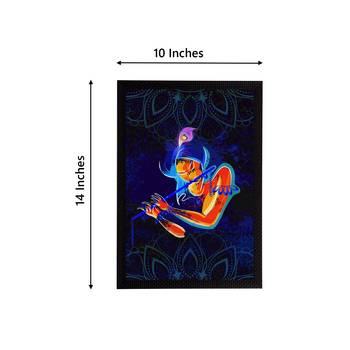 eCraftIndia Lord Krishna Satin Matt Texture UV Art Painting 4