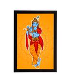eCraftIndia Lord Krishna Satin Matt Texture UV Art Painting