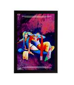 eCraftIndia Lord Krishna Satin Matt Texture UV Art Painting