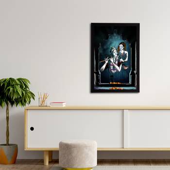 eCraftIndia Lord Krishna Satin Matt Texture UV Art Painting 3
