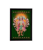 eCraftIndia Panch Mukhi Lord Hanuman Satin Matt Texture UV Art Painting