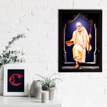eCraftIndia Sai Baba Satin Matt Texture UV Art Painting 2