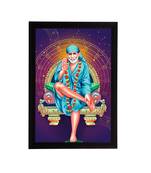eCraftIndia Sai Baba Satin Matt Texture UV Art Painting