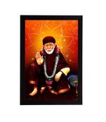 eCraftIndia Sai Baba Satin Matt Texture UV Art Painting