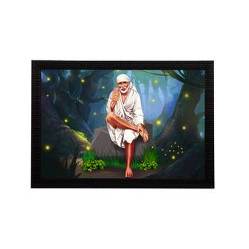 eCraftIndia Sai Baba Satin Matt Texture UV Art Painting 1