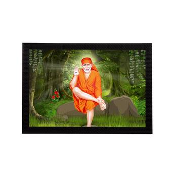 eCraftIndia Sai Baba Satin Matt Texture UV Art Painting 1