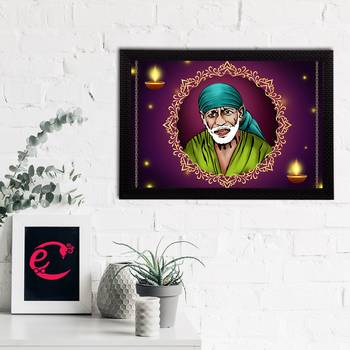 eCraftIndia Sai Baba Satin Matt Texture UV Art Painting 2