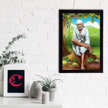 eCraftIndia Sai Baba Satin Matt Texture UV Art Painting 2