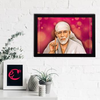 eCraftIndia Sai Baba Satin Matt Texture UV Art Painting 2