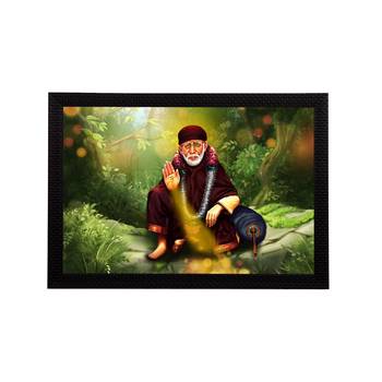 eCraftIndia Sai Baba Satin Matt Texture UV Art Painting 1