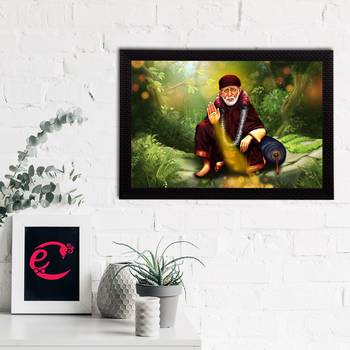eCraftIndia Sai Baba Satin Matt Texture UV Art Painting 2