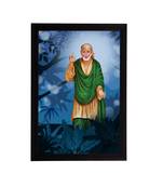 eCraftIndia Sai Baba Satin Matt Texture UV Art Painting