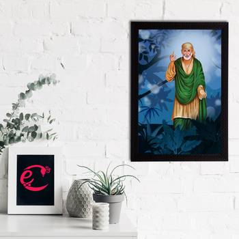 eCraftIndia Sai Baba Satin Matt Texture UV Art Painting 2