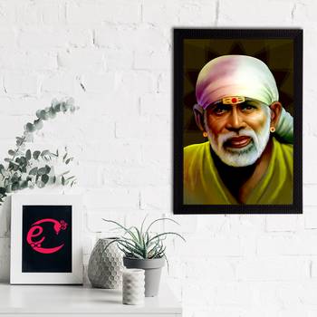 eCraftIndia Sai Baba Satin Matt Texture UV Art Painting 2