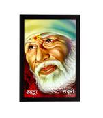 eCraftIndia Sai Baba Satin Matt Texture UV Art Painting