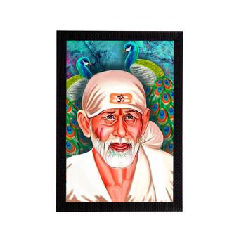 eCraftIndia Sai Baba Satin Matt Texture UV Art Painting 1