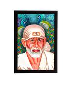 eCraftIndia Sai Baba Satin Matt Texture UV Art Painting