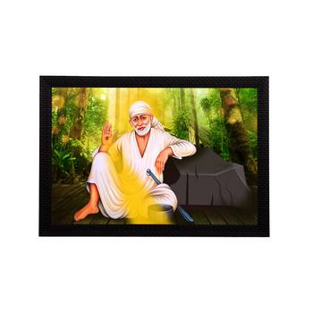 eCraftIndia Sai Baba Satin Matt Texture UV Art Painting 1