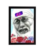 eCraftIndia Sai Baba Satin Matt Texture UV Art Painting