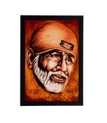 eCraftIndia Sai Baba Satin Matt Texture UV Art Painting