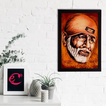 eCraftIndia Sai Baba Satin Matt Texture UV Art Painting 2