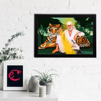 eCraftIndia Sai Baba Satin Matt Texture UV Art Painting 2
