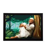 eCraftIndia Sai Baba Satin Matt Texture UV Art Painting