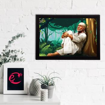eCraftIndia Sai Baba Satin Matt Texture UV Art Painting 2