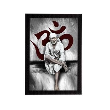 eCraftIndia Sai Baba Satin Matt Texture UV Art Painting 1
