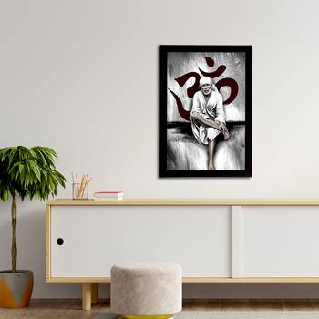 eCraftIndia Sai Baba Satin Matt Texture UV Art Painting 3